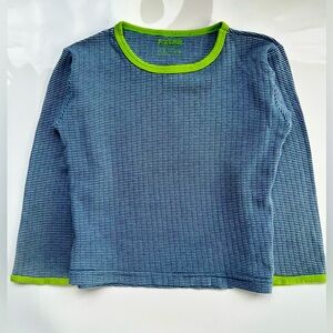 Aquamarine long sleeve shirt /3-4 boy